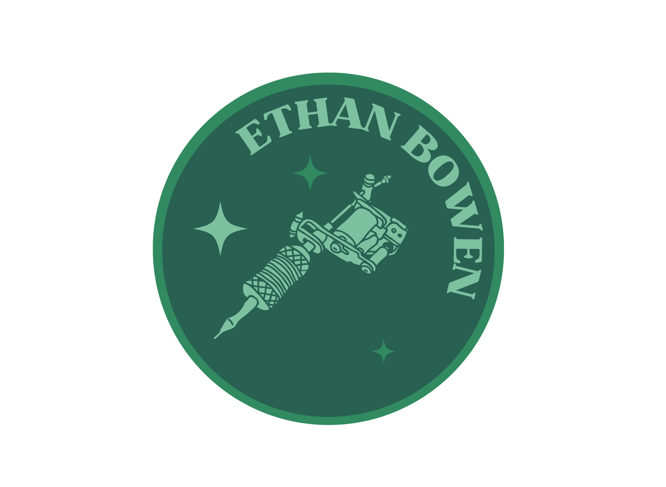 Tattoo Machine Sticker