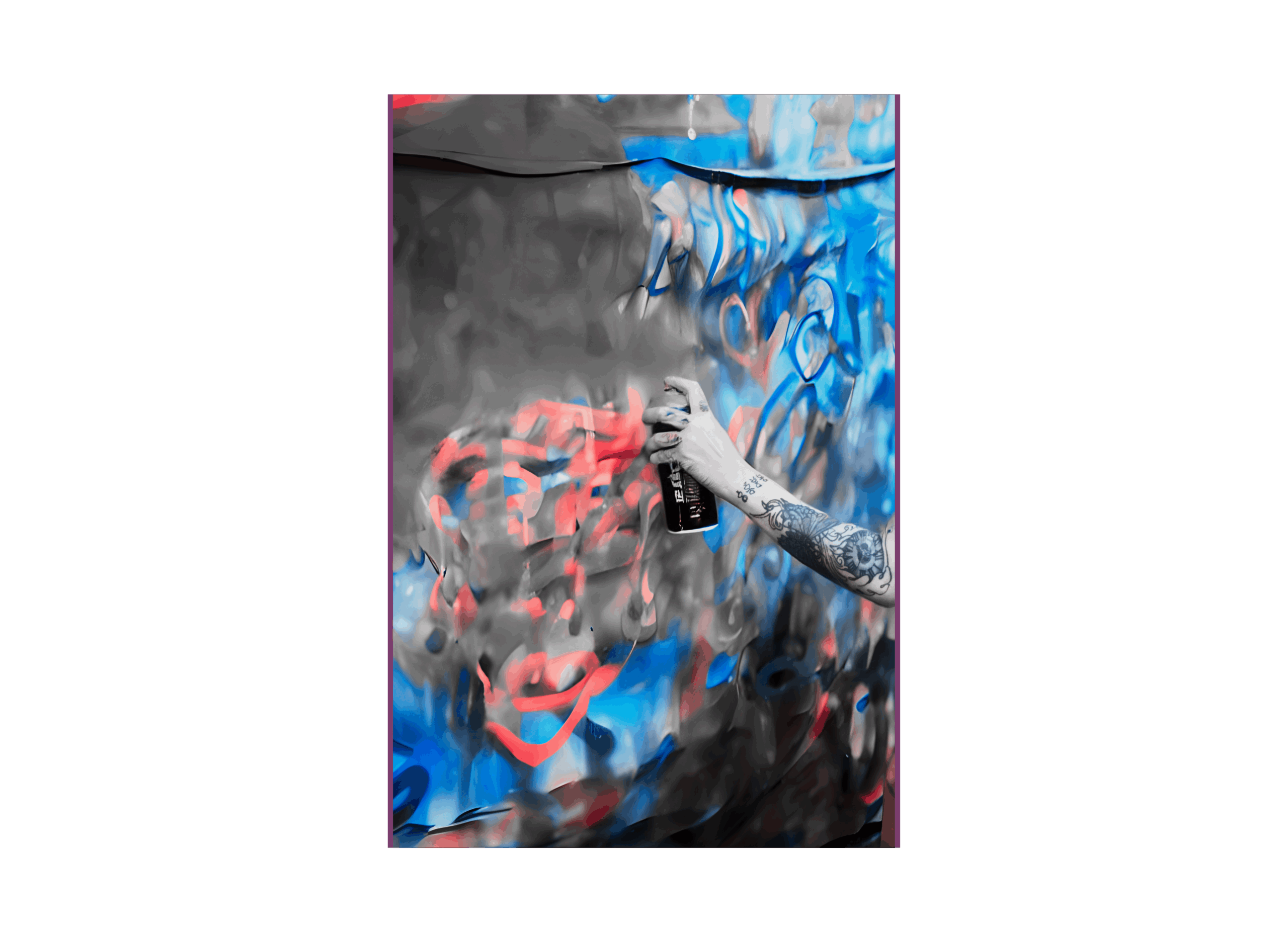 Tattoo Machine Painting